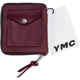 YMC Burgundy Leather Wallet