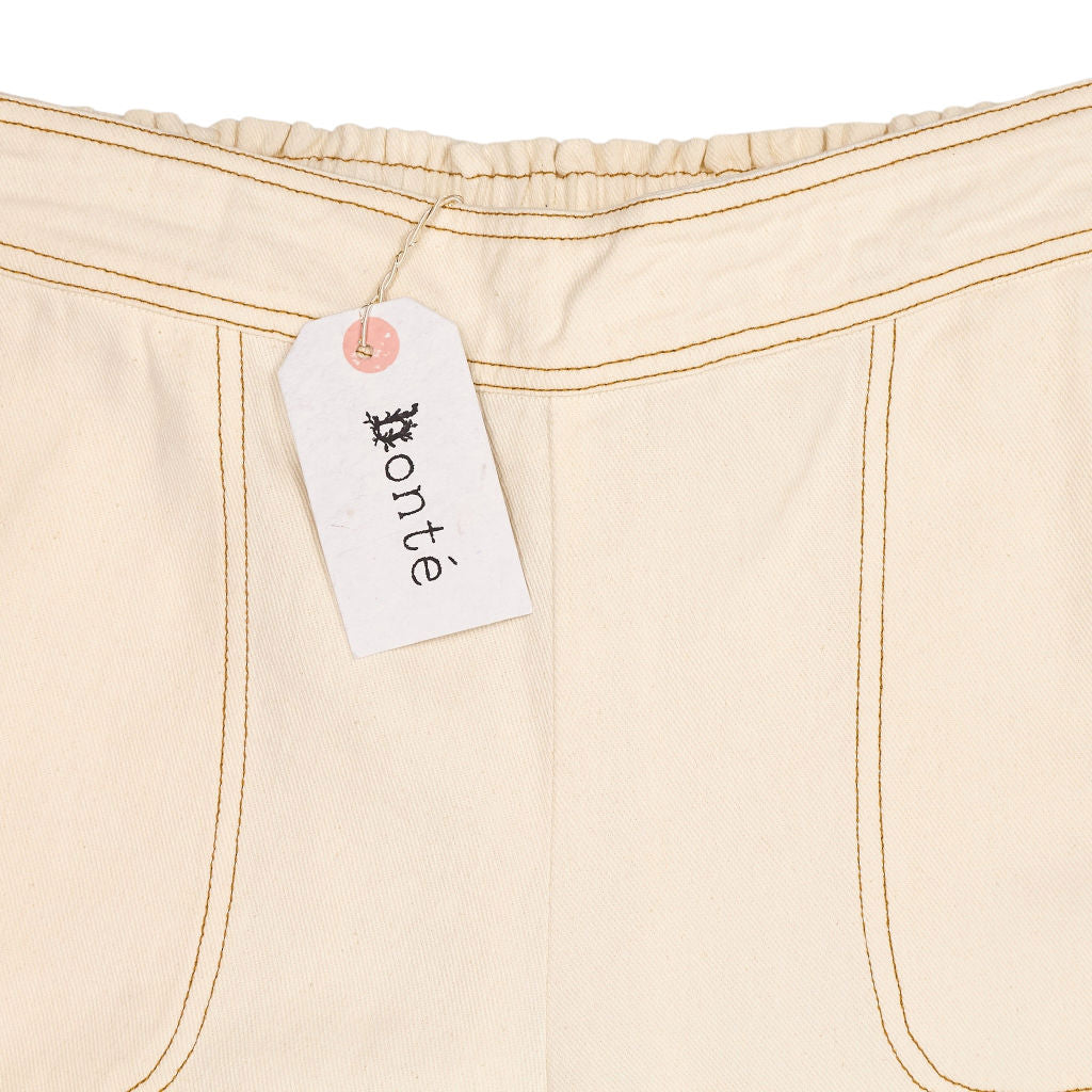 Bonté Cream Mary Shorts Cotton