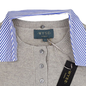 Wyse Grey Removable Trim Jumper
