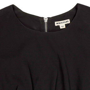Whistles Black Long Sleeve Dress