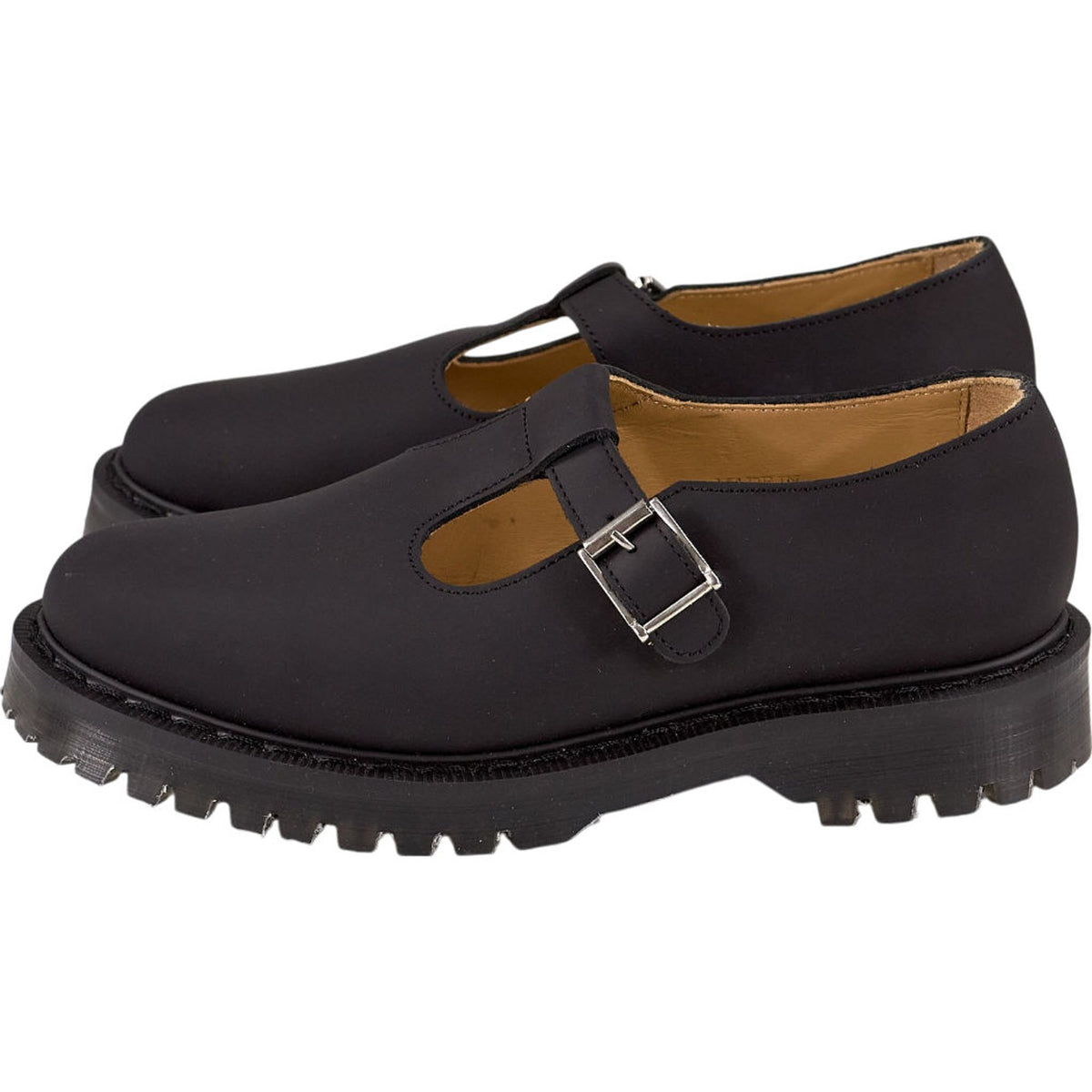 YMC Black T Bar Shoes