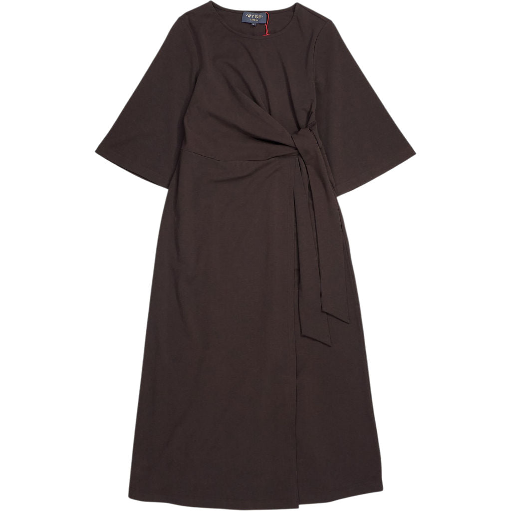 WYSE Cocoa Jersey Dress