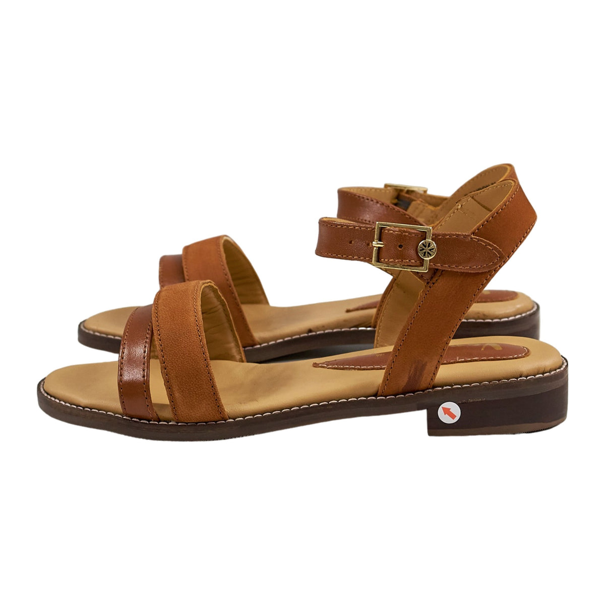 Vandal Tan Bonbon Sandals