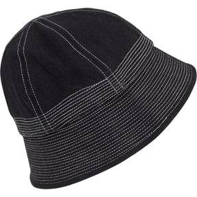 YMC Black Wool Blend Bucket Hat
