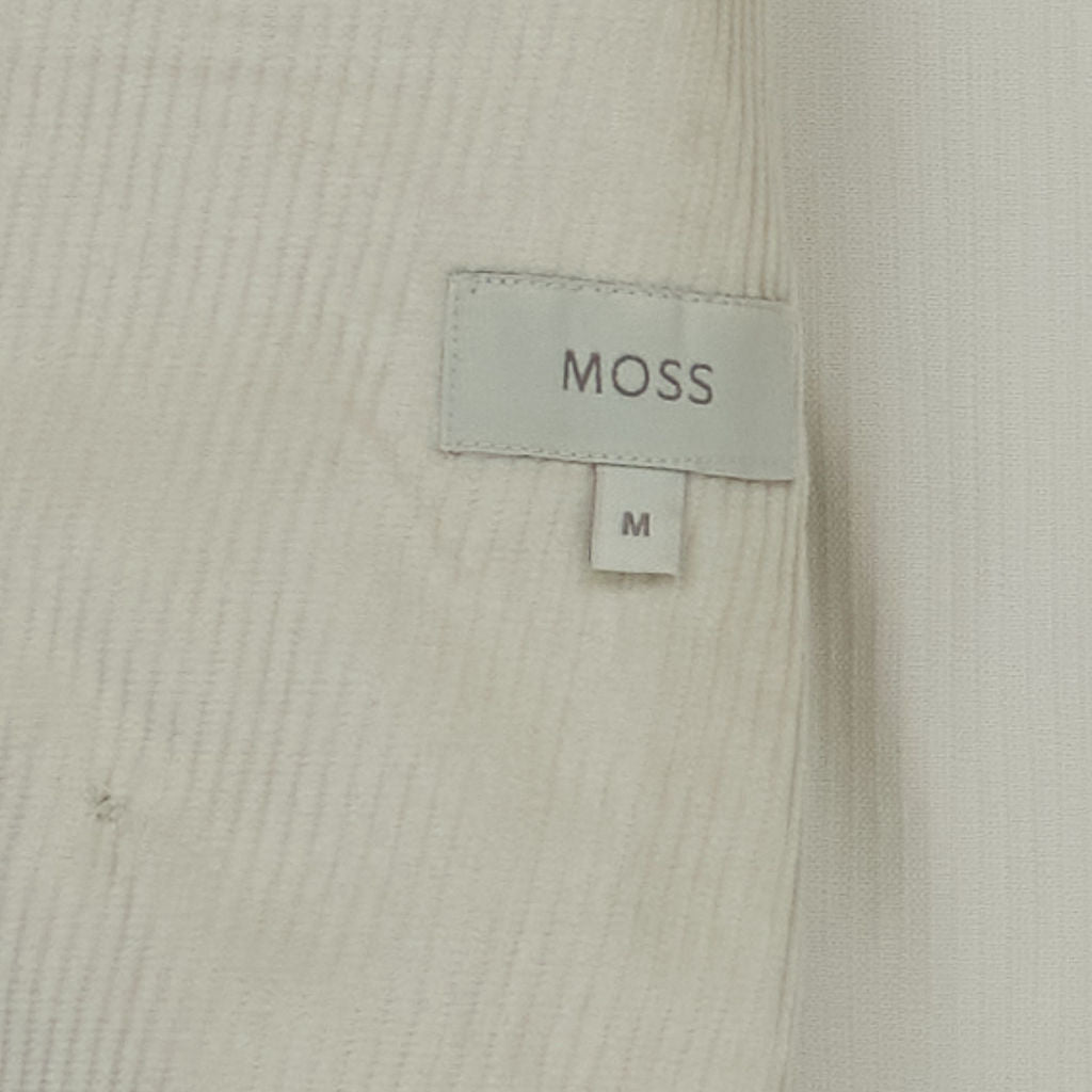 Moss Cream Double Breasted Corduroy Blazer M