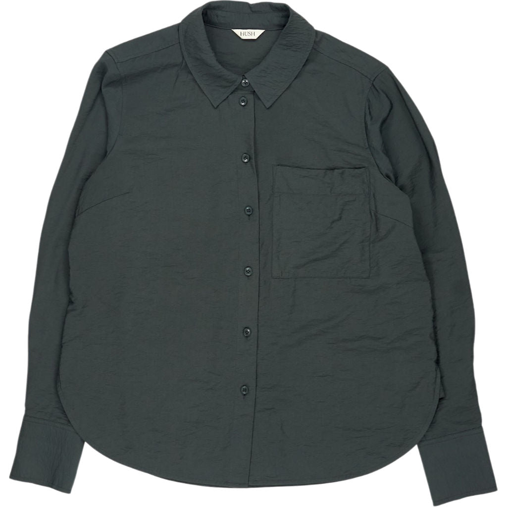 Hush Air Flow Dark Green Shirt