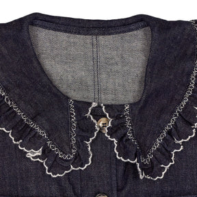 seventy + mochi Blue Denim Sleeveless Top