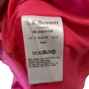 L.K. Bennett Pink Josephine Dress