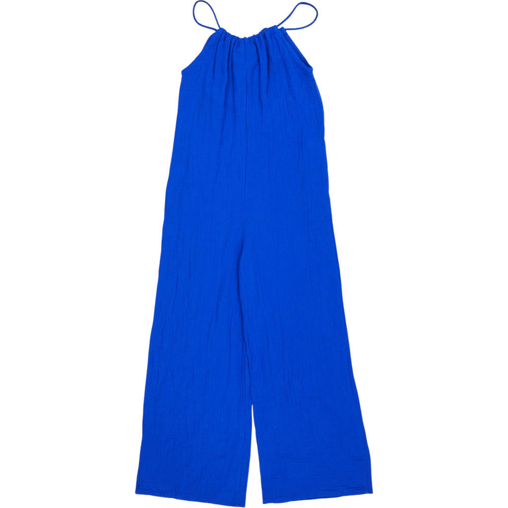 NRBY Blue Cotton Jumpsuit