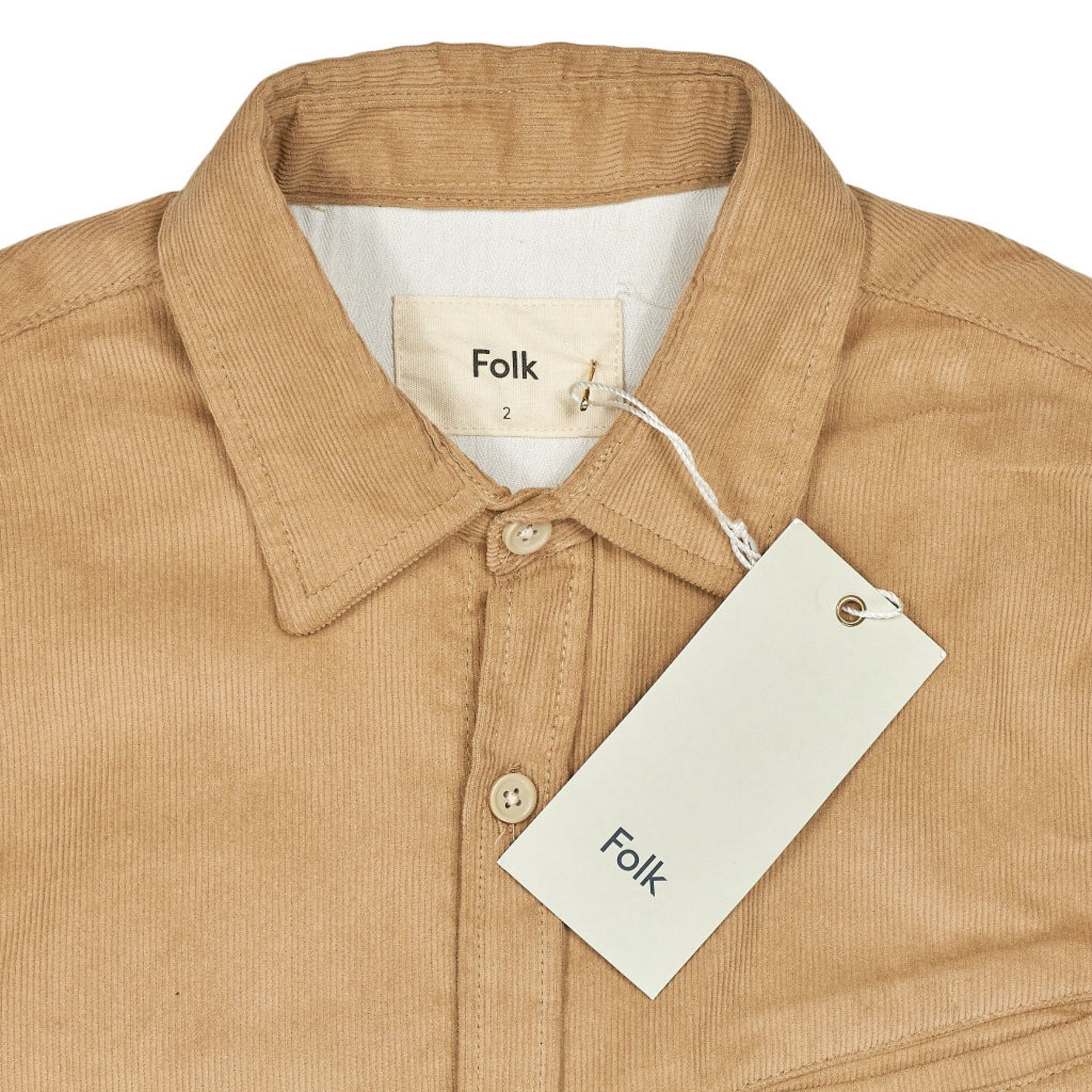 Folk Toffee Eddy Baby Cord Shirt