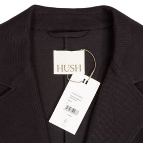 Hush Black Maddison Relaxed Jersey Blazer
