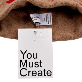 YMC Fawn Wool Beanie Hat
