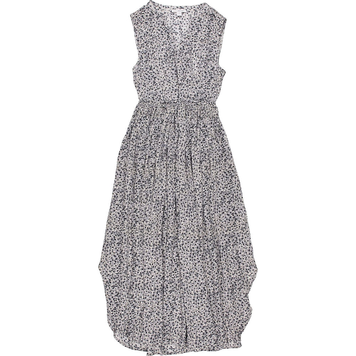 James Perse Blue Floral Sleeveless Dress