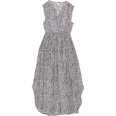 James Perse Blue Floral Sleeveless Dress
