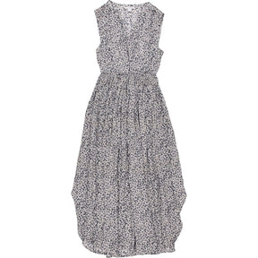 James Perse Blue Floral Sleeveless Dress