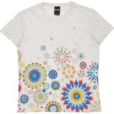 Mother of Pearl Carnival Multicolour Print T-Shirt