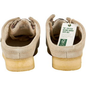 END X BEAM Clarks Originals Cream Wallabee Mule