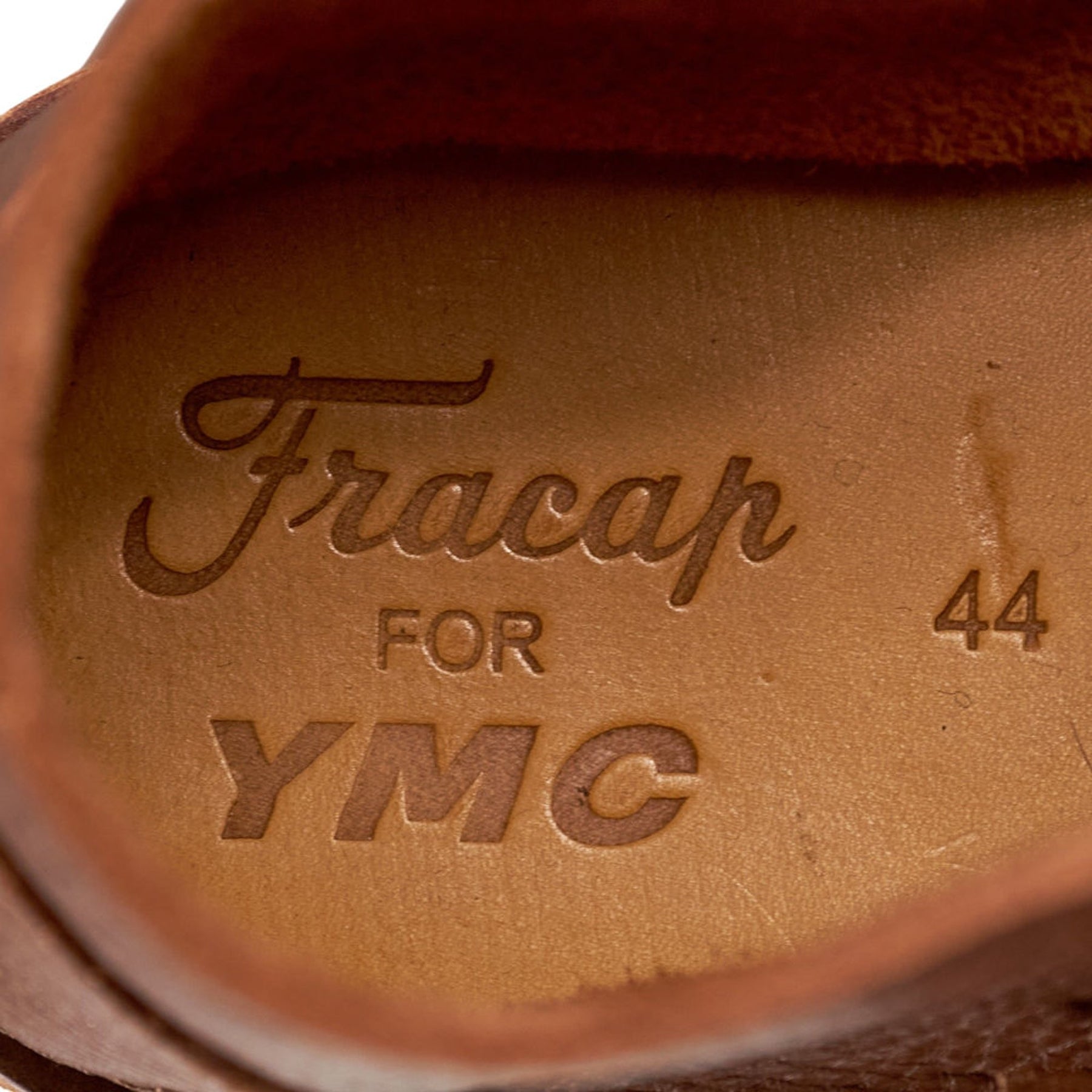 Fracap Brown Leather Slip-On Shoes
