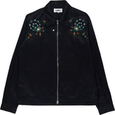 YMC Black Embroidered Bowie Jacket
