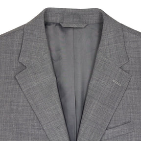 Moss Grey Wool Blend Suit Jacket