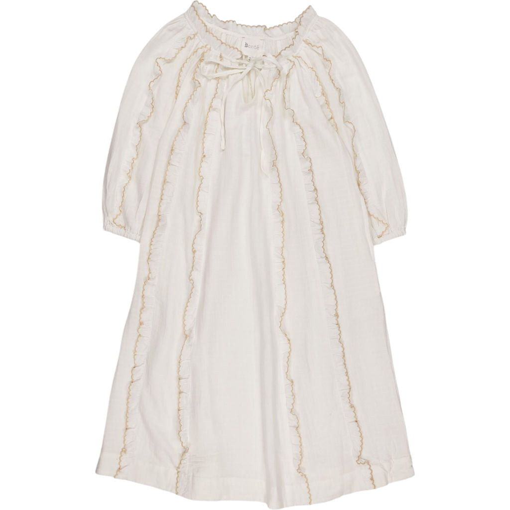 Bonté White Fleur Dress