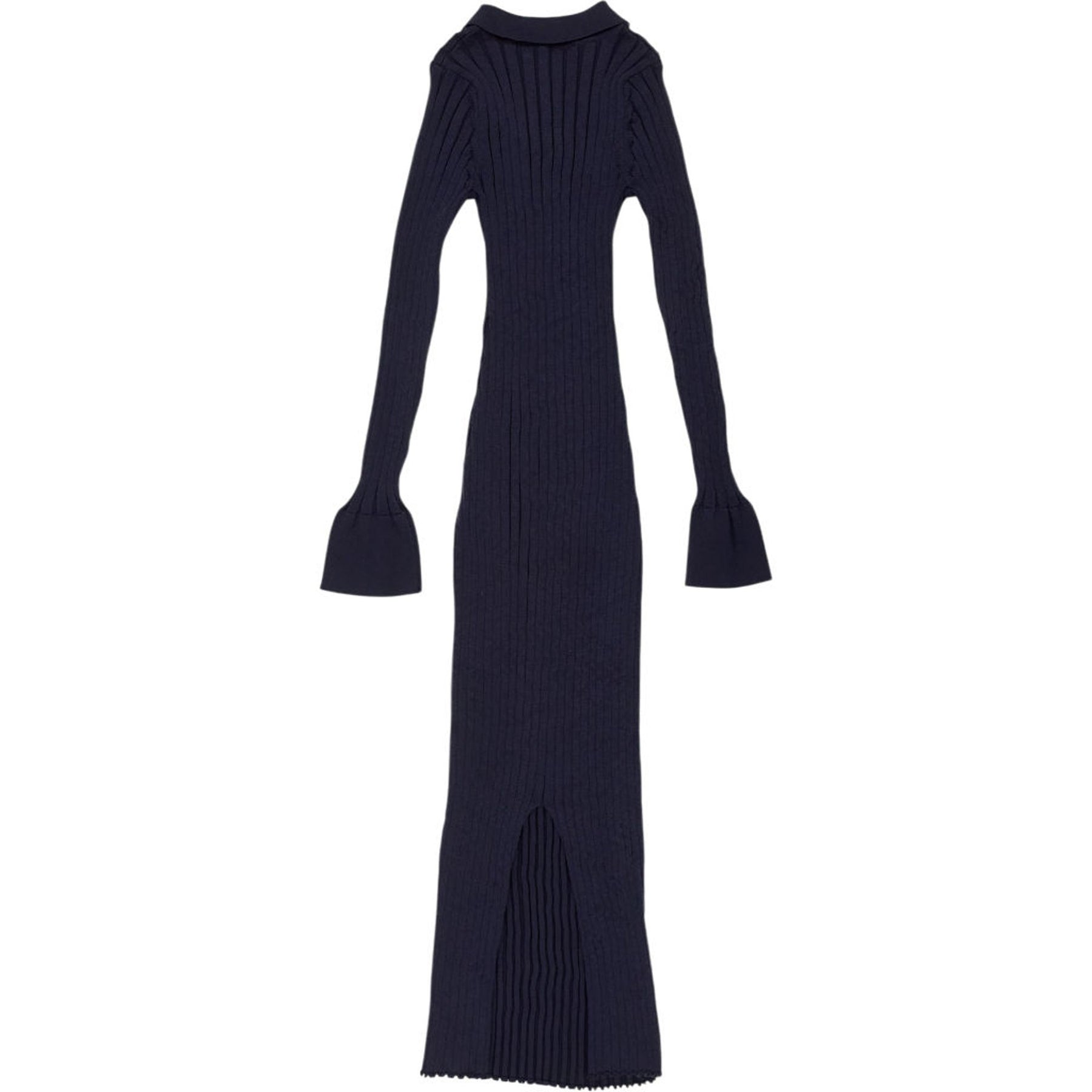 Baukjen Navy Ribbed Knit Dress