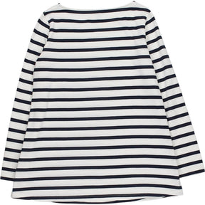 Isabella Oliver Black White Stripe Top