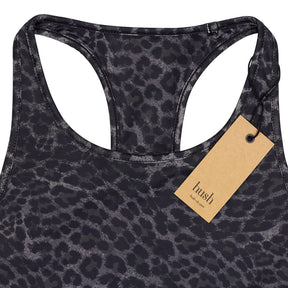 Hush Ombre Leopard Grey Sports Bra