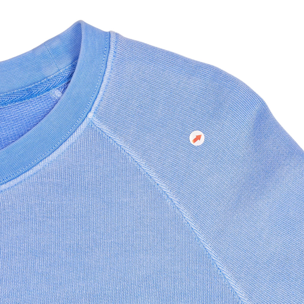 NRBY Blue Raglan Shoulder Sweatshirt