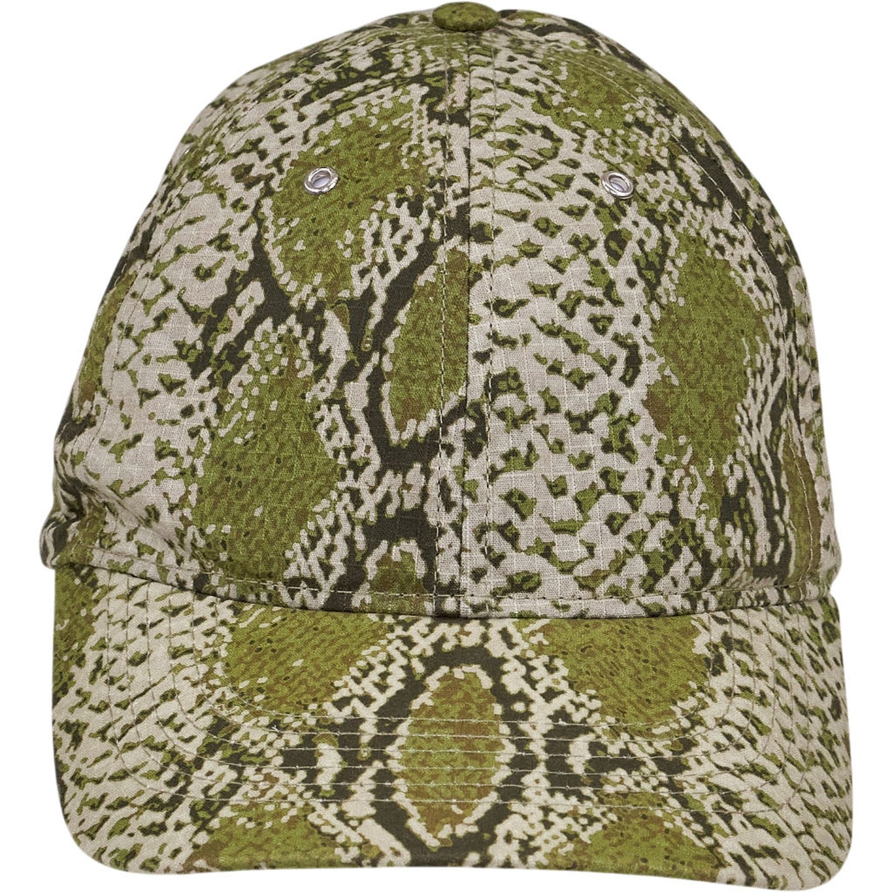 YMC Green Snakeskin Pattern Cap