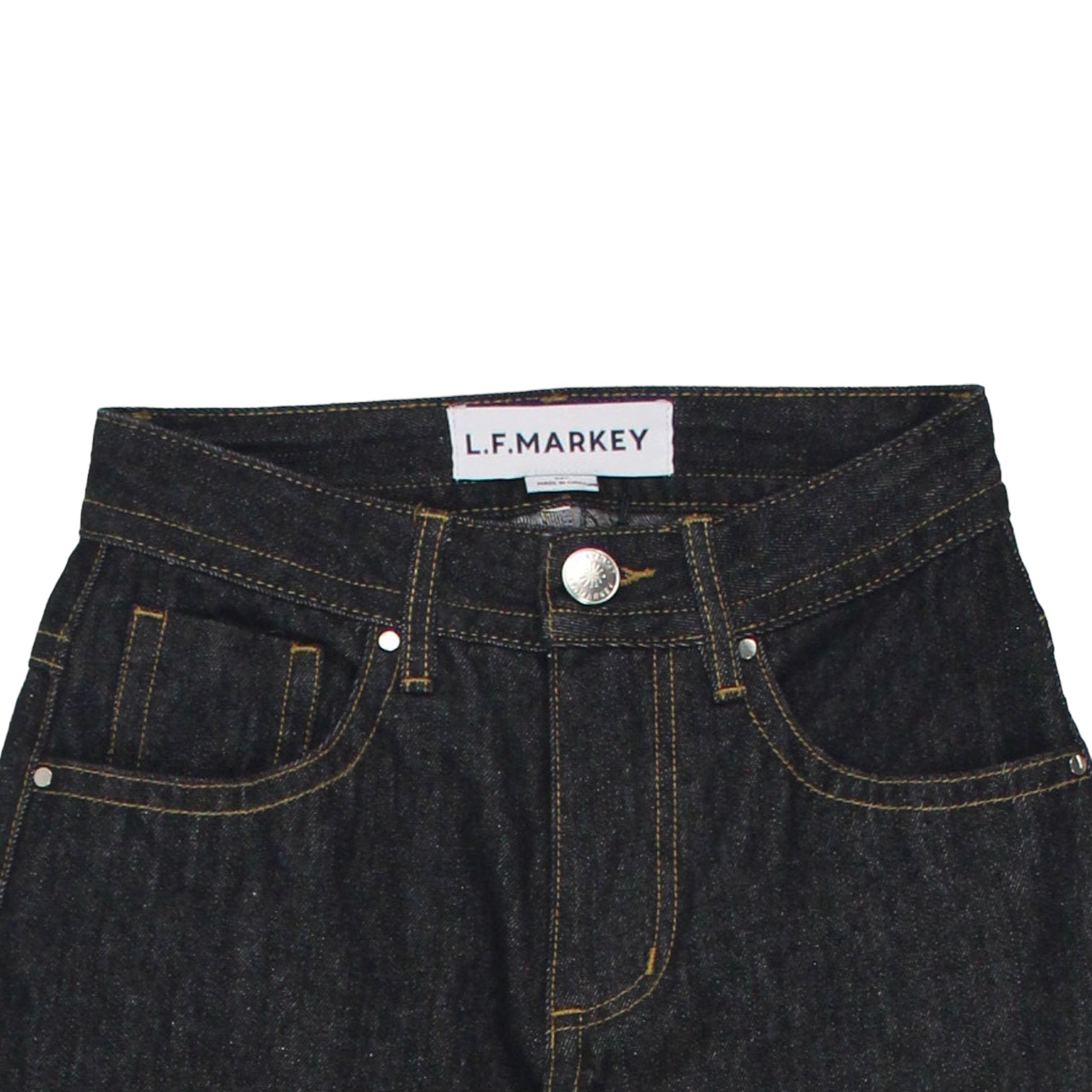 L.F. Markey Black Denim Big Boys Jeans