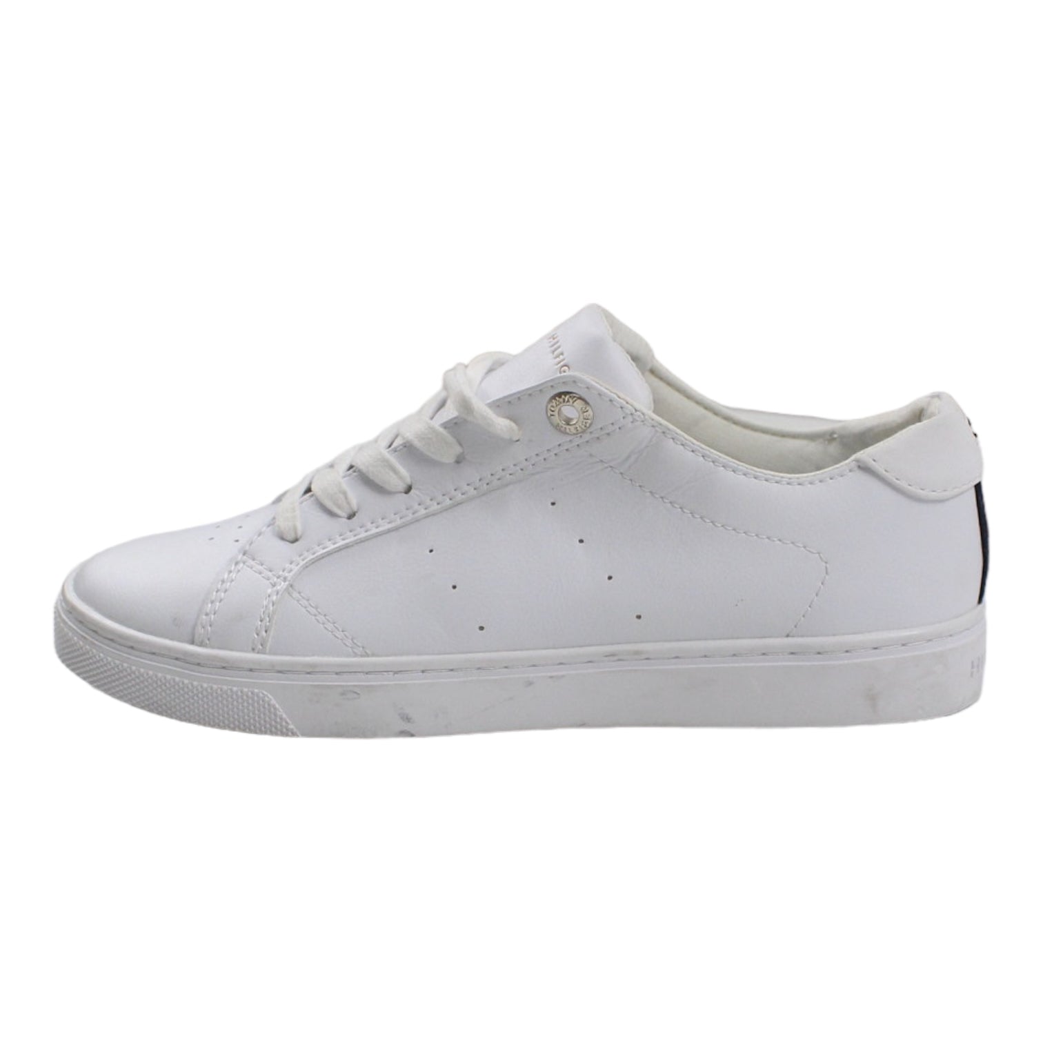 Tommy Hilfiger White Tennis Shoe