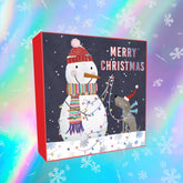 Snowman & Dog Christmas cards - pack of 8