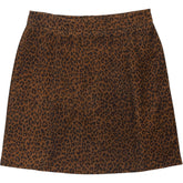 Hush Brown Elekta Suede Mini Skirt