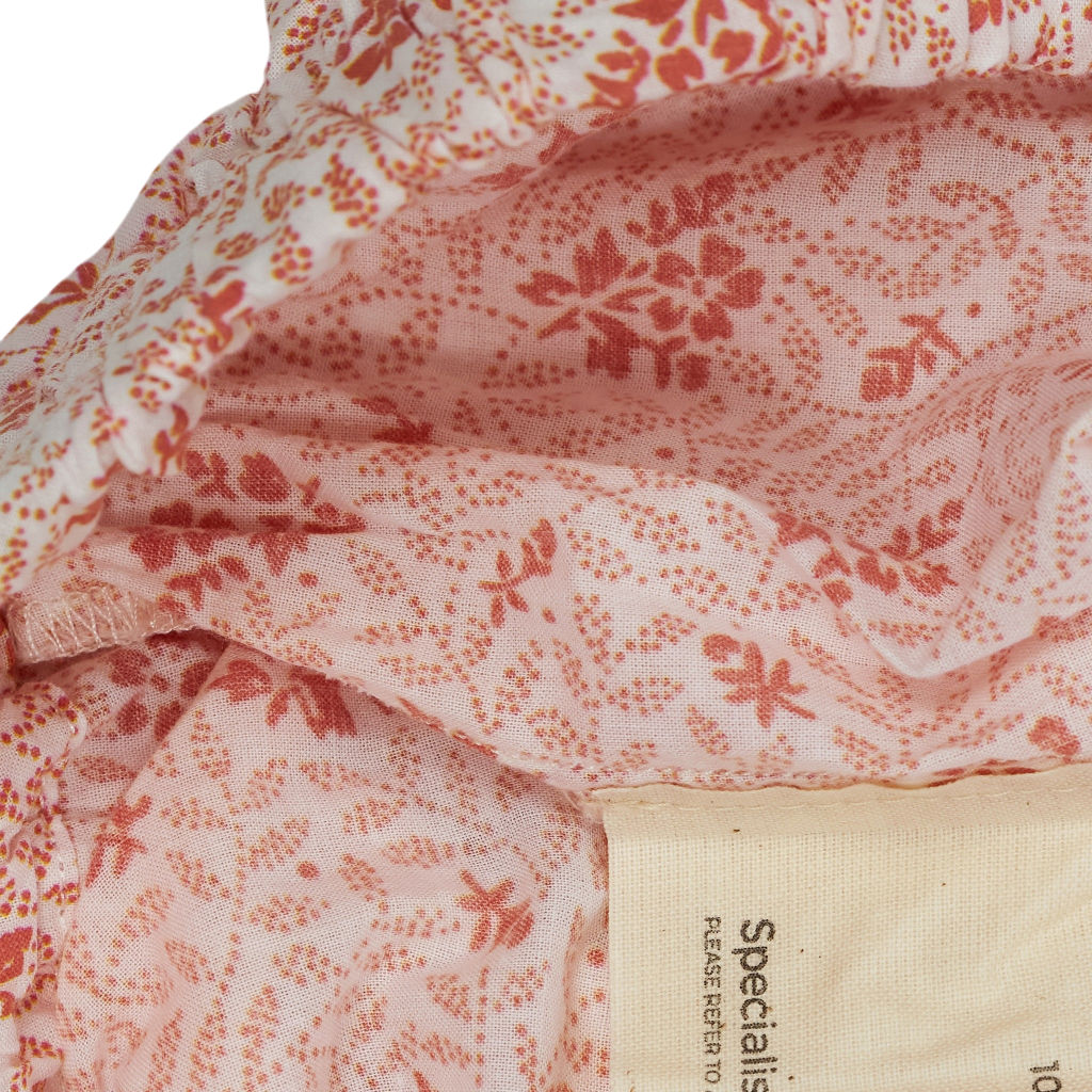 By Walid Red Floral Skirt Trouser