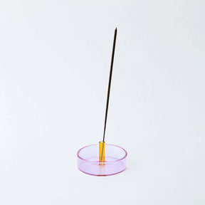 Duo Tone Glass Incense Holder - 2 designs