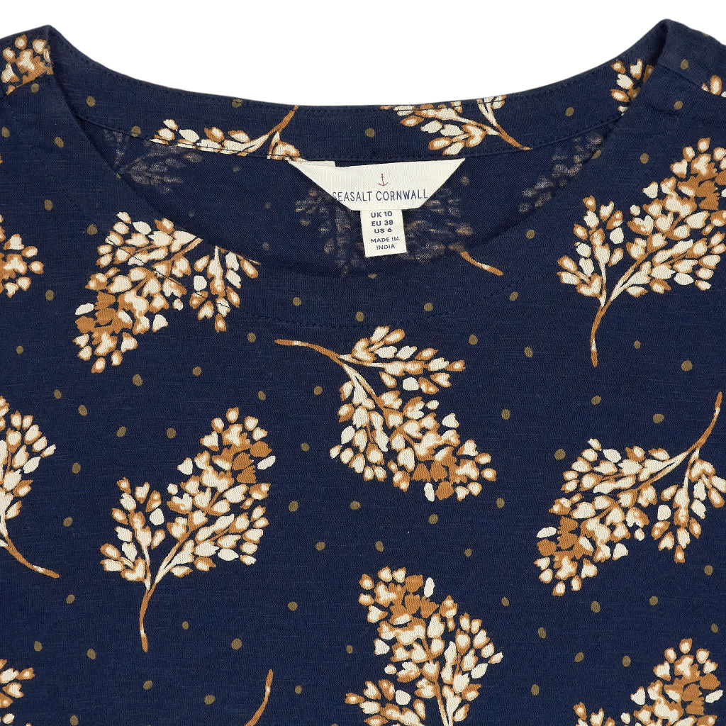 Seasalt Cornwall Blue Floral Dress