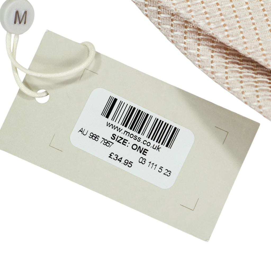 Moss Beige Patterned Tie Bundle x 4