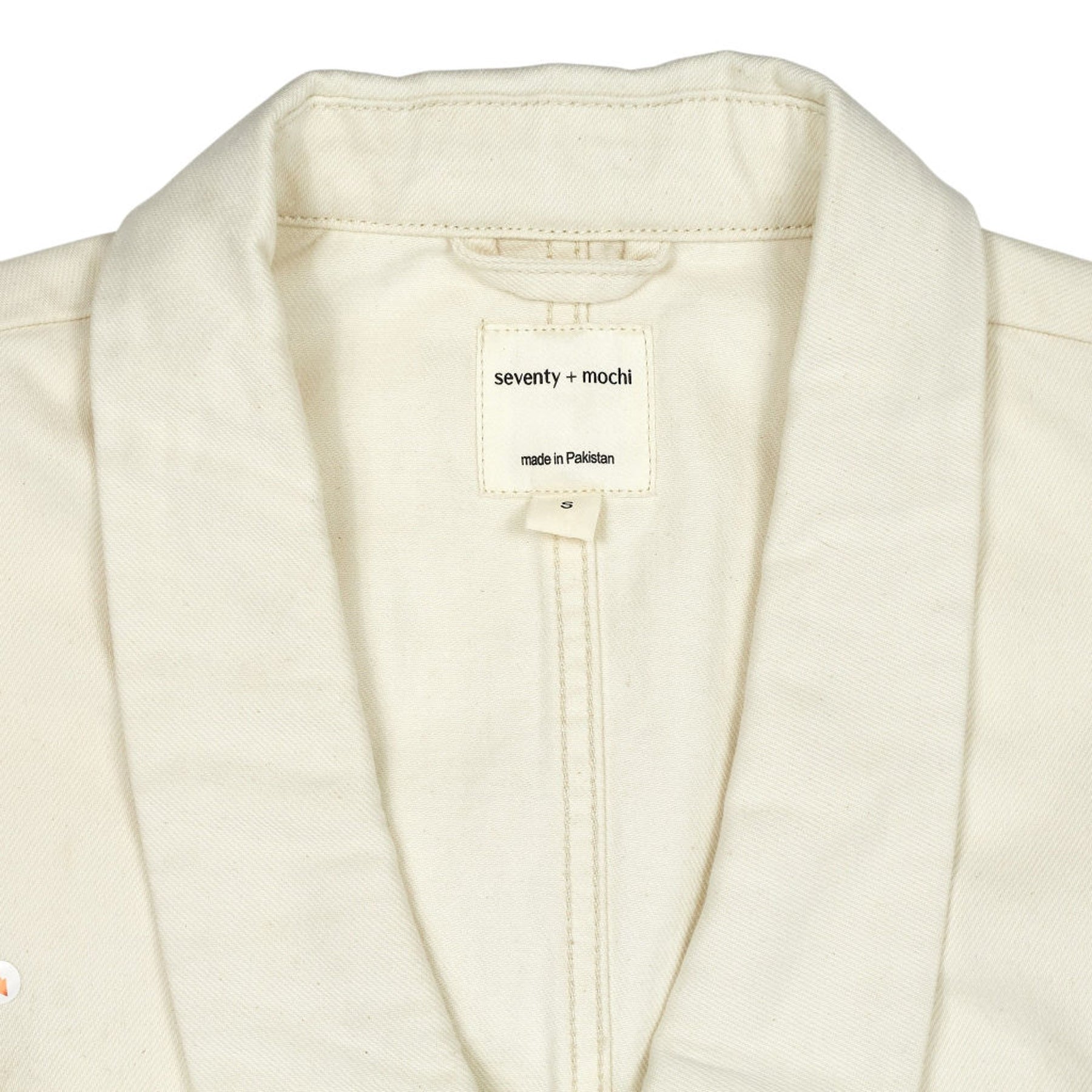 Seventy + Mochi Cream Button-Up Blouse
