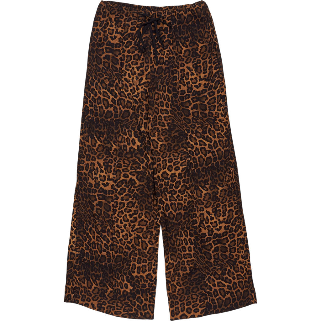 Hush Brown Leopard Petunia Trousers