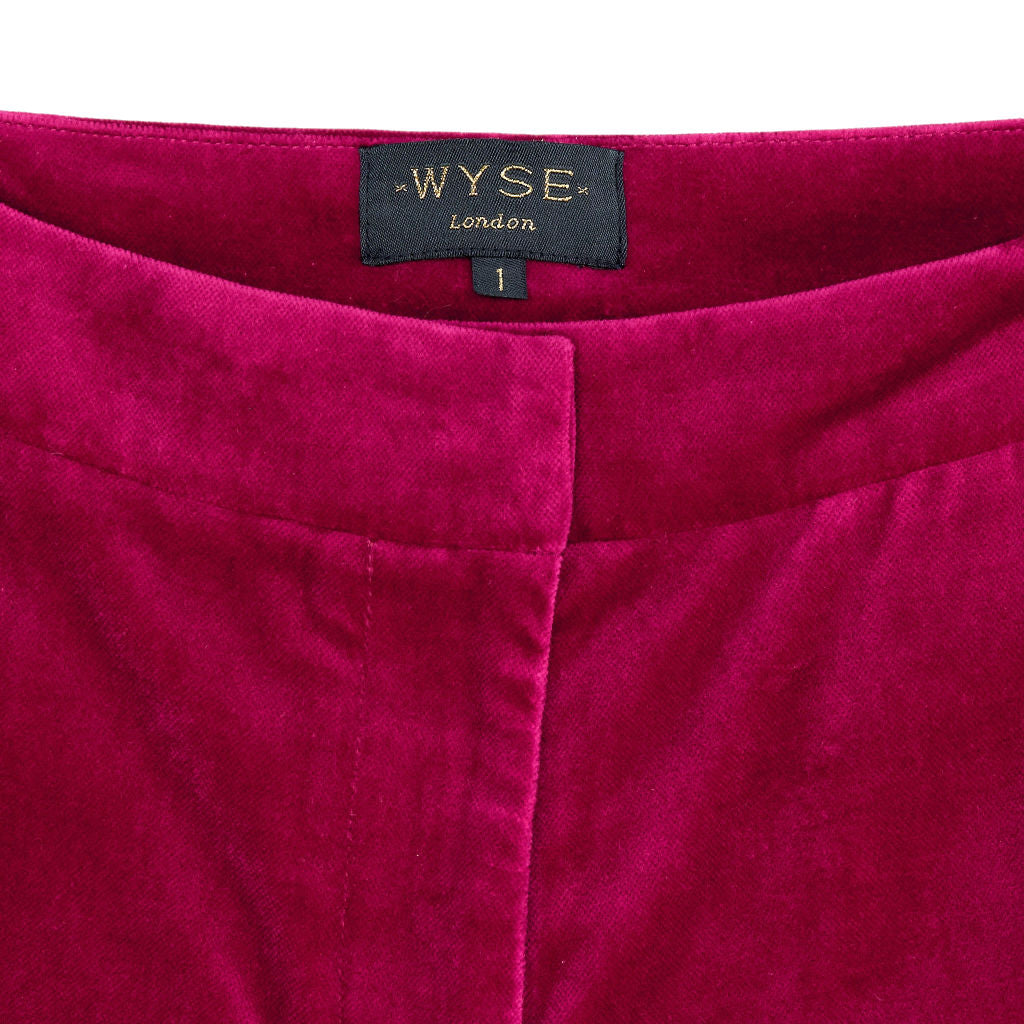 Wyse Pink Cotton Trousers
