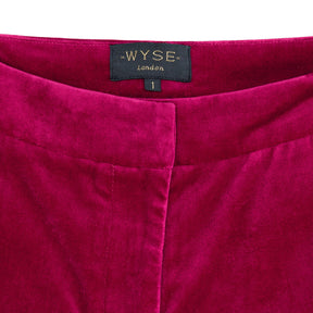 Wyse Pink Cotton Trousers