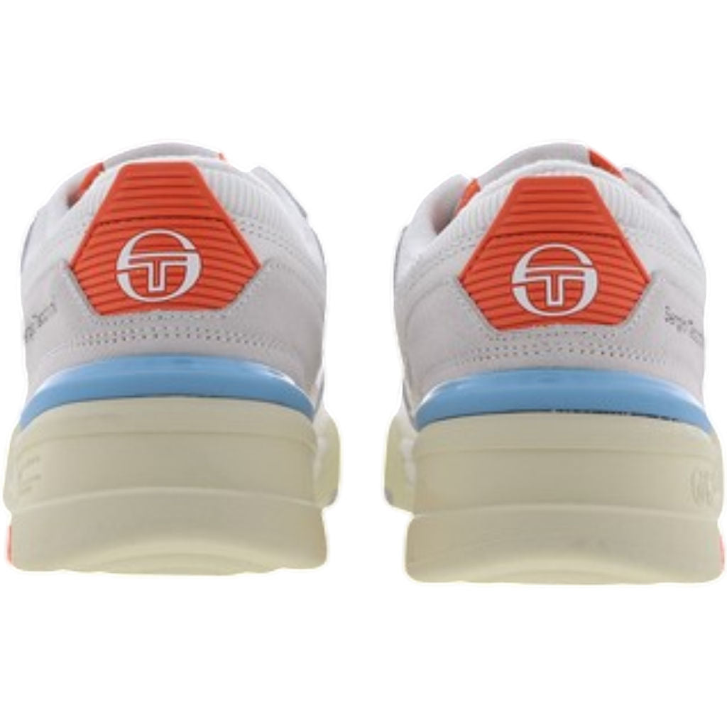 Sergio Tacchini White Orange BB Court Lo Sneakers