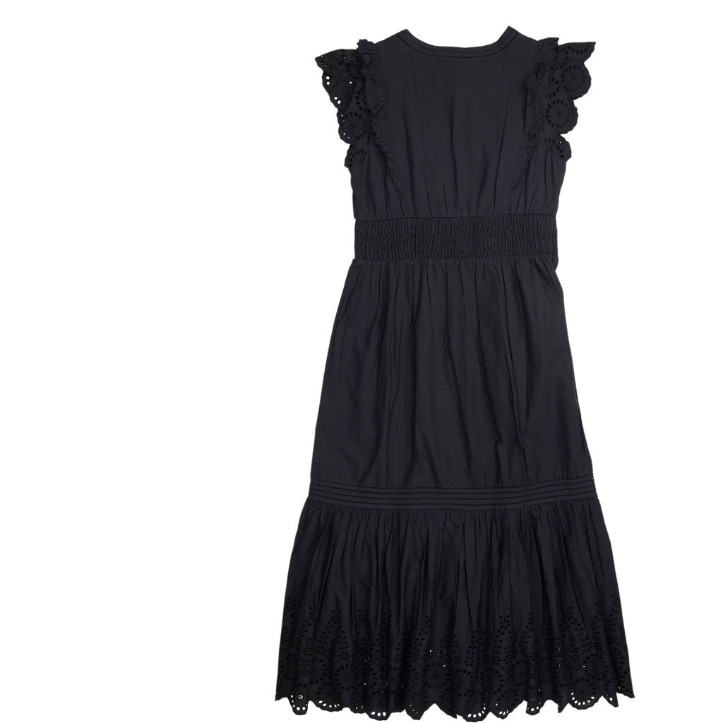 WYSE Black Olive Midi Dress