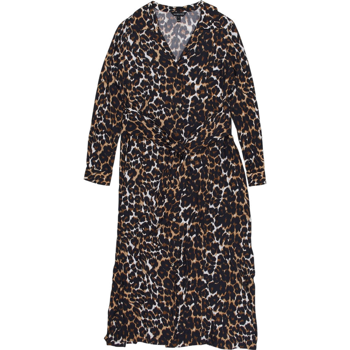 Isabella Oliver Leopard Print Midi Dress