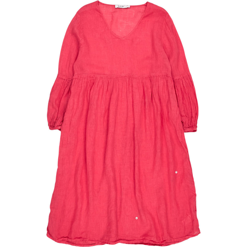 NRBY Pink Linen Dress