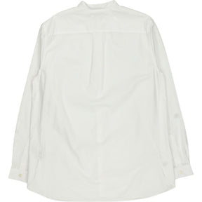 Moss White Cotton Shirt