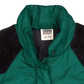 Essential Teens Green Puffer Jacket