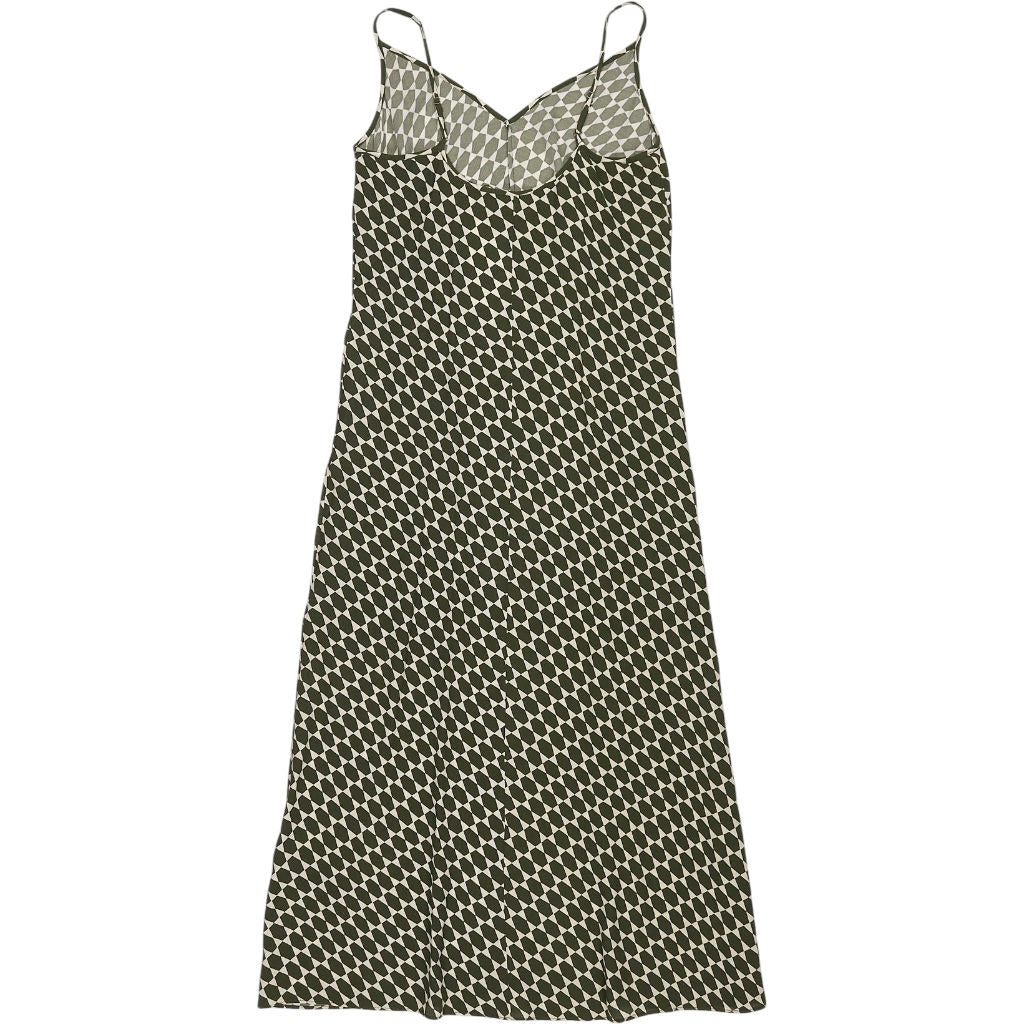 Hush Green Eloise Printed Maxi Slip Dress
