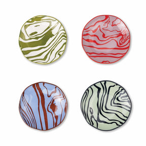 Marley Appetizer Plates - Set of 4